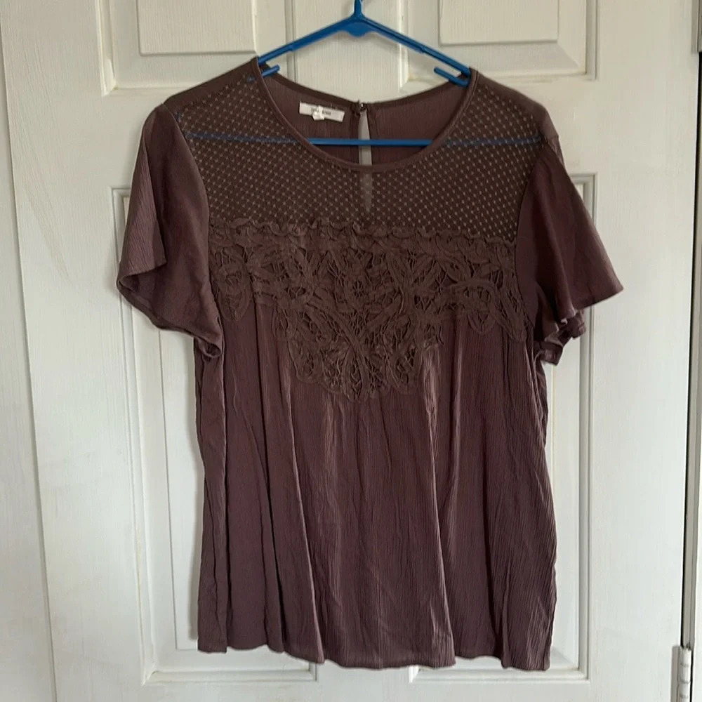 Maurices size large purple top